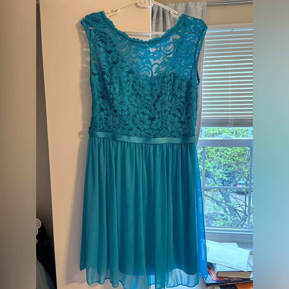 David’s Bridal bridesmaids dresss